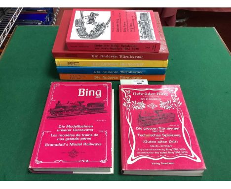 Seven German Facsimile Catalogues. Comprising Of Die Anderen Nürnberger Band 2, Band 3, Band 6, Band 7, and Gerbrüder Bing Ar