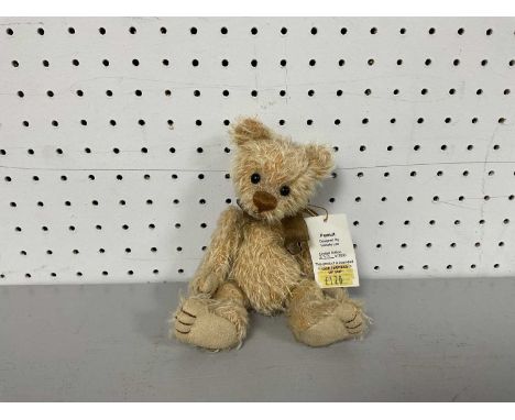 A Charlie Bears Minimo Collection Teddy Bear "Peanut", Designed By Isabelle Lee. With Tags and Bell. Limited Edition No. 233 