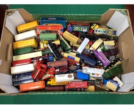 A Quantity of Diecast Model Vehicles by Corgi, EFE, Lledo and other. Buses, Commercial Vehicles and 1:76th Scale Models noted