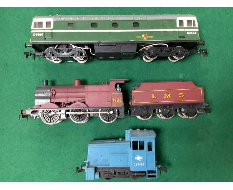 A Lima 'O' Gauge/7mm Class 4F 0-6-0 Steam Tender Locomotive, L.M.S maroon R/No 4683; plus a Lima 'O' Gauge/7mm Class 33 Bo-Bo