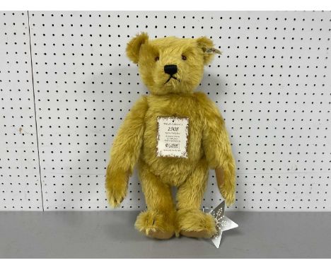 A Steiff British Collector's 1908 Replica Mohair Growler Teddy Bear. Limited Edition of 3,000 Pieces (No Certificate Of Authe