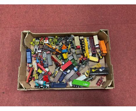 A Quantity of 1:76/1:87 Scale and Similar Diecast and Plastic Lineside Model Vehicles by EFE, Oxford and other. Mostly playwo