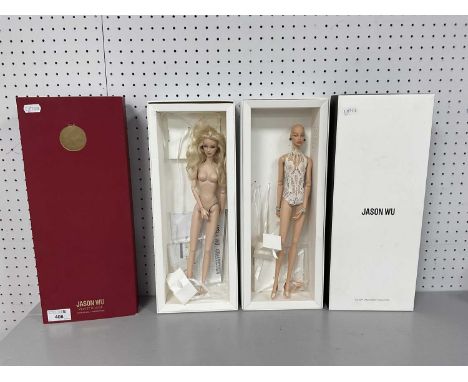 Two Boxed Integrity Toys Modern Fashion Dolls. Minimal Clothing To One Doll, Other Is Naked / Nude. Small Marks To Dolls Note