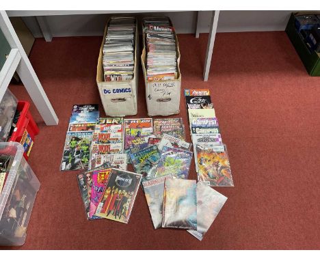 Approximately Five Hundred And Fifty Modern Comics, By Marvel, DC, Dark Horse, Image, Valiant, IDW, And Others. To Include Ba