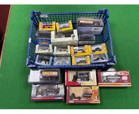 Twenty 1:76th Scale Diecast Model Lineside Vehicles by Oxford, Corgi, Pocketbond, Lledo and other including Corgi Trackside #