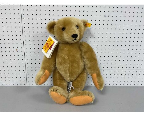 A Steiff Margaret Woodbury Strong 1904 Replica Growler Teddy Bear, With Tags. Measuring Approximately 38cm Tall.