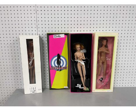 Three Boxed Integrity Toys Modern Fashion Dolls (One Jason Wu). Mostly Naked / Nude Dolls, With Tights To One Doll Noted. Fau