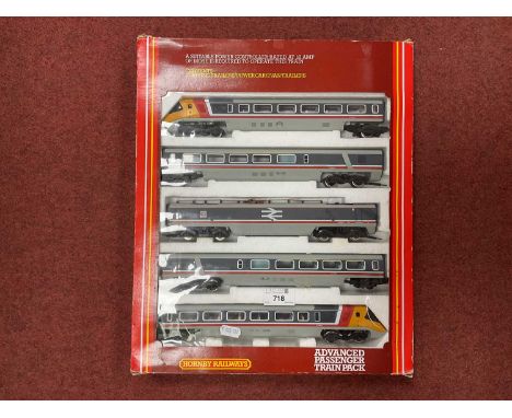A Hornby 'OO' Gauge/4mm Boxed Advanced passenger Five Car Train Set (APT-P), consisting of two driving trailers, two coaches 