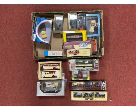 Twenty One Diecast Model Vehicles by Universal Hobbies, Corgi, Lledo, Oxford and other. Assorted themes to include Corgi #TY6