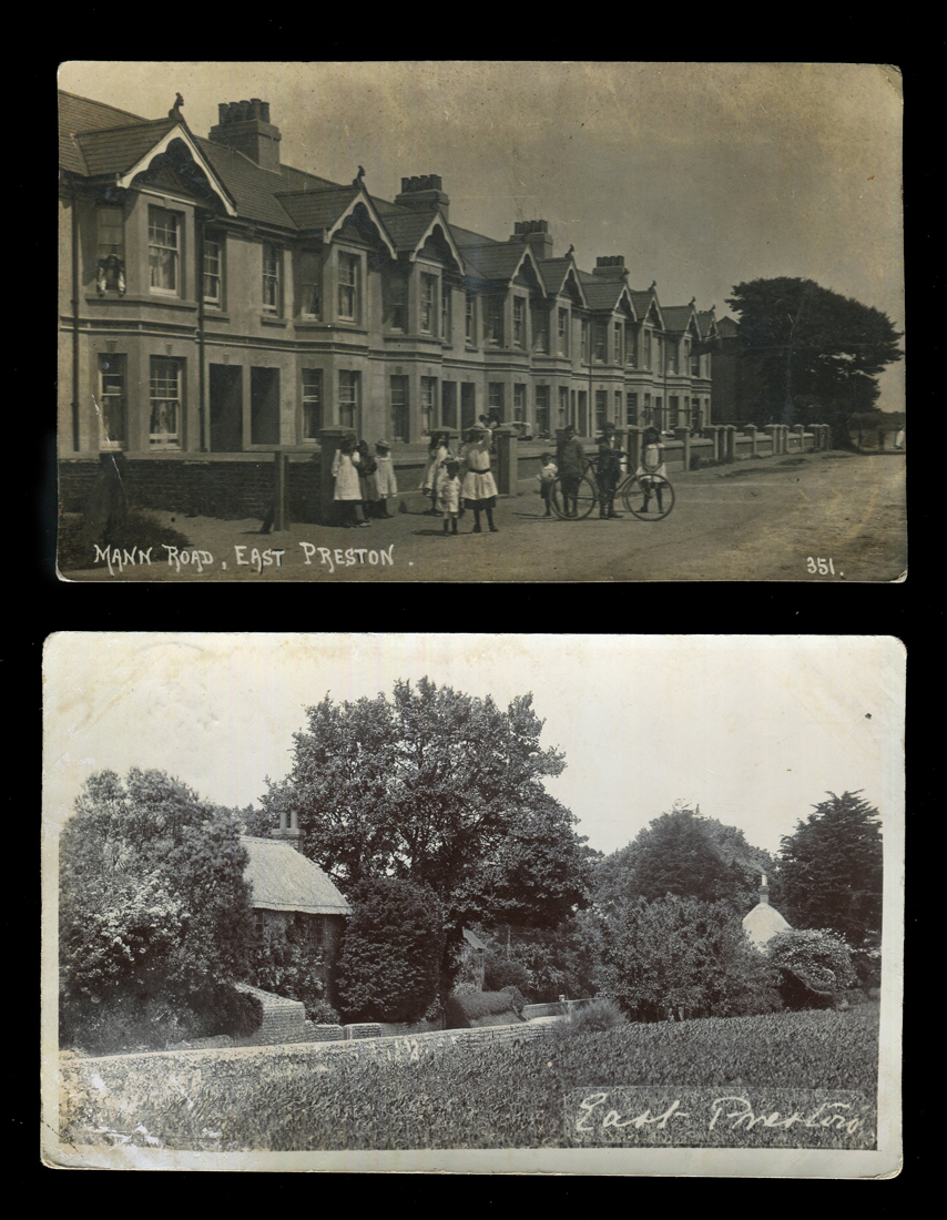 A collection of 31 postcards relating to East Preston, West Sussex and
