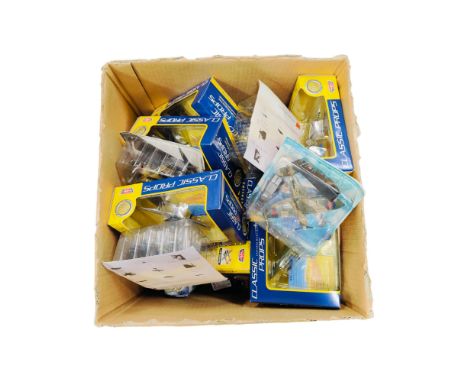 LARGE BOX LOT OF MODEL AEROPLANES 