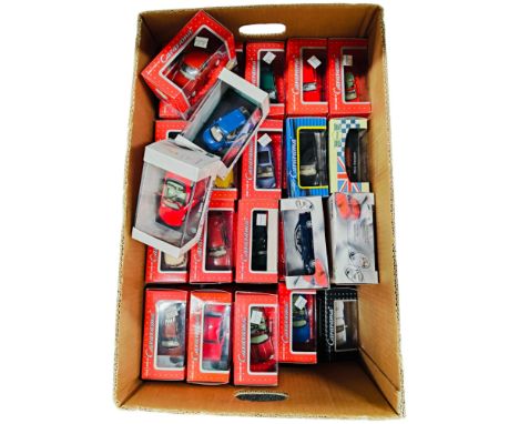 BOX LOT OF BOXED MODEL CARS 
