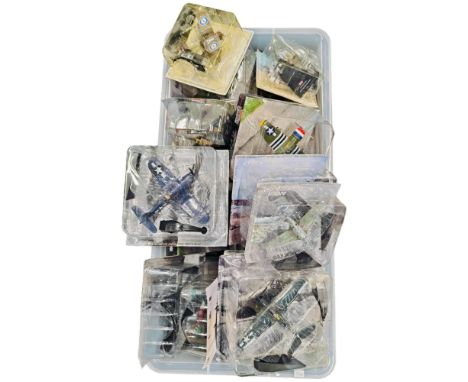 LARGE BOX LOT OF MODEL AEROPLANES 