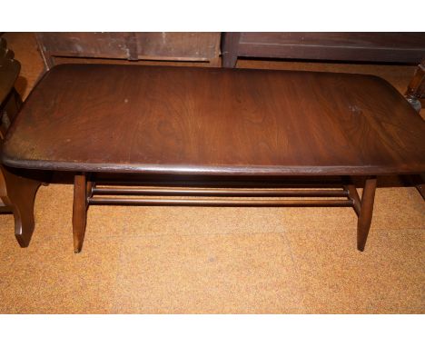 Ercol coffee table in elm