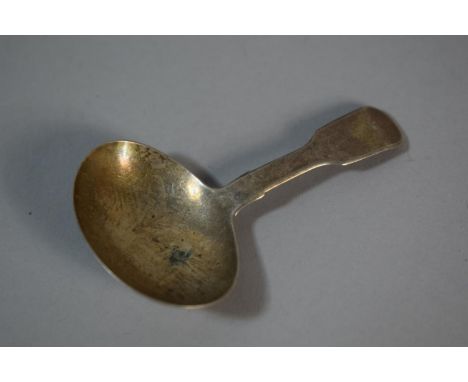 A Georgian Silver Tea Caddy Spoon, London 1787 