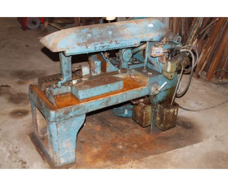 A Wicksteed three-phase electric hacksaw.To be viewed on site at Grange Lodge, Irnham Road, Corby Glen, NG33 4NB - Tuesday 5t