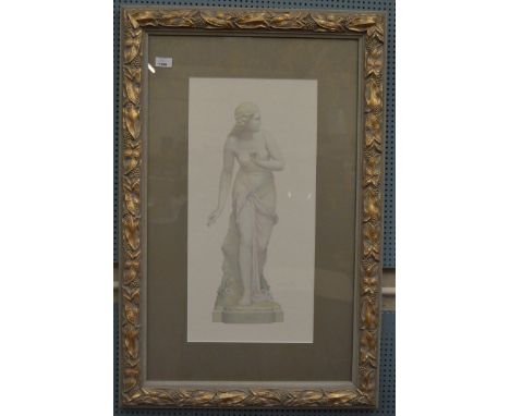 A Masterpiece Fine Art Ltd print: Salmacis. Famed and glazed. 93cm x 61cm.
