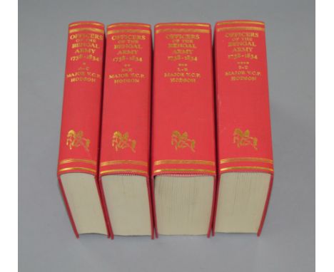 Officers Of The Bengal Army 1758-1834 Alphabetically Arranged and Annotated with Biographical and Genealogical Notices by Maj