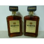 2 x Bottle of Disaronno