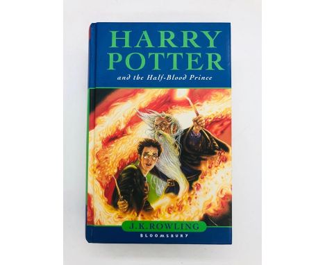 Harry Potter and the Half Blood Prince First Edition by J K Rowling.