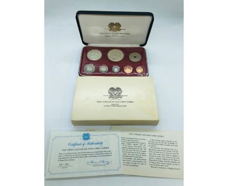 A First Coinage of Papua New Guinea, proof set