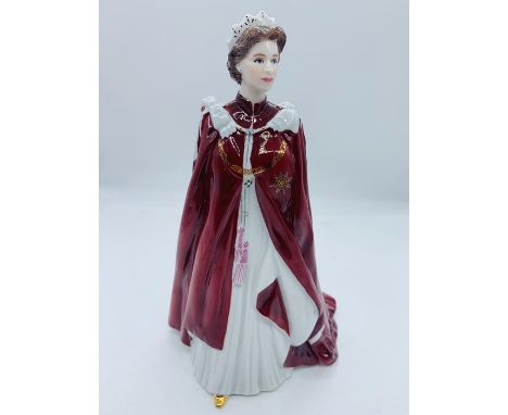 Royal Worcester HM Queen Elizabeth II in celebration of her 80th birthday 2006