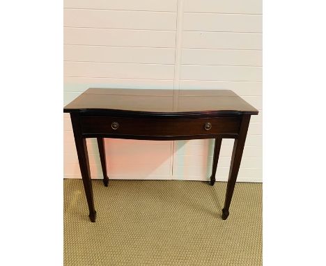 A may sofa table with drawer under 