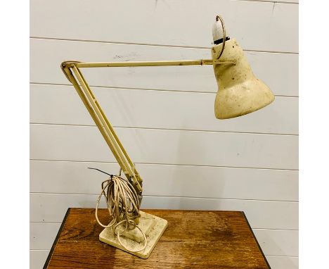A white Anglepoise lamp by Herbet Terry &amp; Sons Ltd