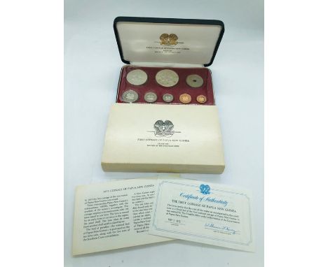 A First Coinage of Papua New Guinea, proof set