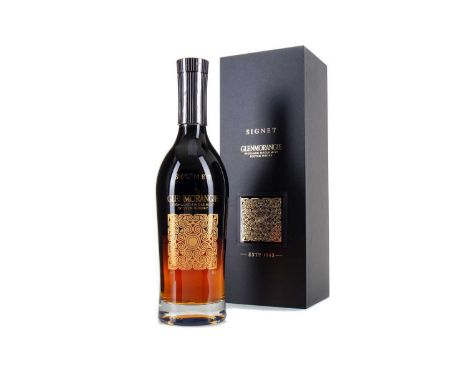 GLENMORANGIE SIGNETSingle malt.Famous for their unique stills, each as tall as an adult giraffe, and their passion for innova