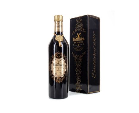 GLENFIDDICH 18 YEAR OLD EXCELLENCESingle malt.Without Glenfiddich, Scotland might not enjoy the same thriving whisky scene it