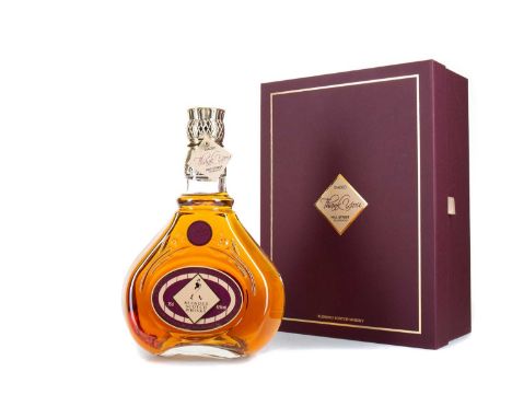 JOHNNIE WALKER THANK YOU HILL STREET DECANTERBlended whisky.This limited edition decanter was given to workers at Johnnie Wal