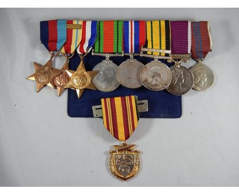 MEDAL COLLECTION : WW2 DEFENCE & WAR, PLUS 39-45, FRANCE & GERMANY STAR,  AFRICA STAR WITH BAR 1942/43, AFRICA GENERAL SERVIC