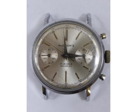 HUDSON'S VINTAGE WRIST WATCH WITH CAL 210 LE PHARE MOVEMENT