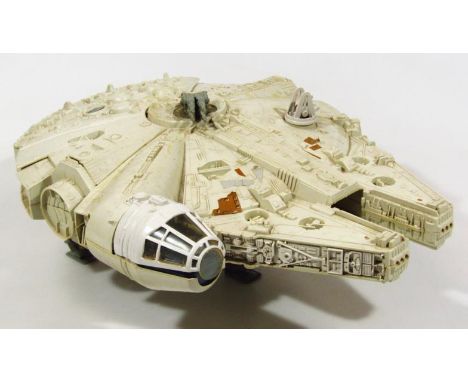 A PG Kenner Millennium Falcon ship, c.1979 edition with removal top, etc, 50cm wide. (unboxed)