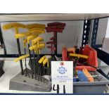T-Handled Hex Key Sets