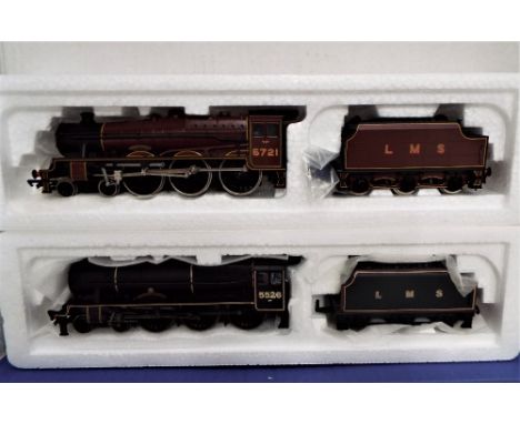 Two 00 gauge Bachmann boxed steam locomotives, 4-6-0 Morecambe &amp; Heysham and 4-6-0 Inpregnable 