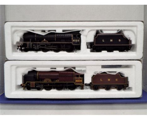 Two 00 gauge boxed Bachmann steam locomotives, 4-6-0 The Green Howards and 4-6-0 Gordon Highlander 