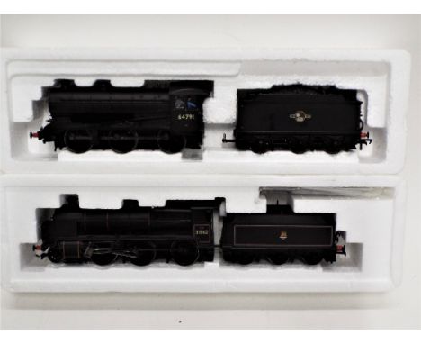 Two Bachmann 00 gauge boxed steam locomotives an N class 2-6-0 and 0-6-0 J39 locomotive  with tender 