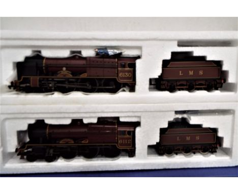 Two 00 gauge Bachmann boxed steam locomotives, 4-6-0 The West Yorkshire Regiment and 4-6-0 Sherwood Forester 