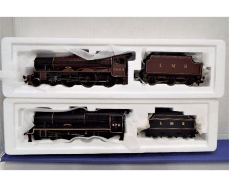 Two 00 gauge boxed Bachmann steam locomotives, 4-6-0 Carajas and 4-6-0 Jutland  
