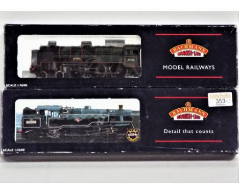 Two Bachmann 00 gauge boxed steam locomotives, 2-6-4, class 4MT and 4-6-0 The Ranger, 12th London Regiment 