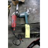 LOT OF HAND HELD SANDERS: (1) Makita Mdl. 9032 & (1) Skill Mdl. 9295