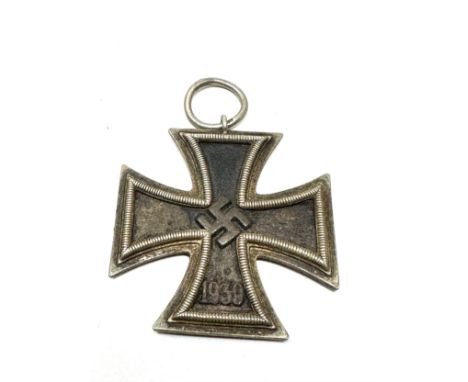 ww2 german iron cross 2nd class ring stamp No 55