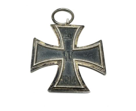 ww1 german iron cross 2nd class maker stamp on ring