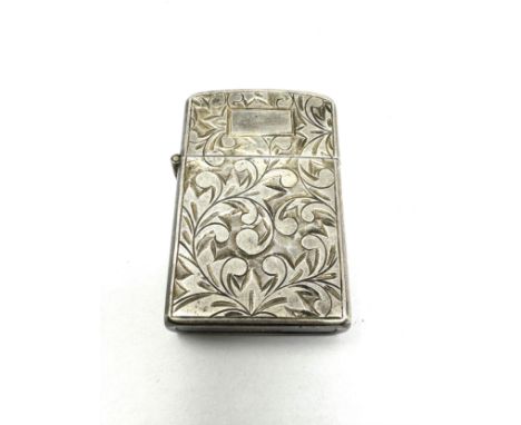 Vintage silver cigarette lighter 