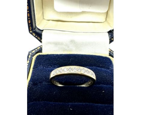 9ct gold diamond ring 2g 0.11ct diamonds
