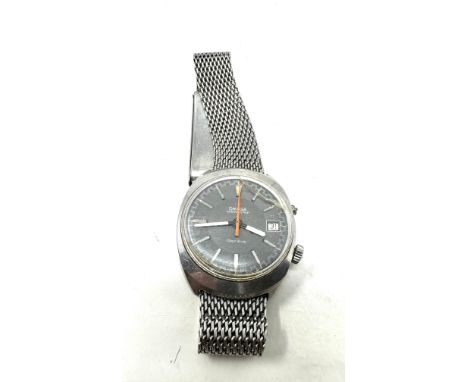 Gents Omega chronostop geneve non working order missing button 