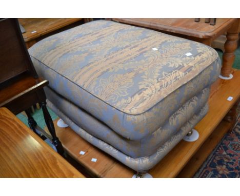 A modern pouffe.
