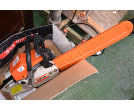 A Nordstrom 5800 chainsaw.